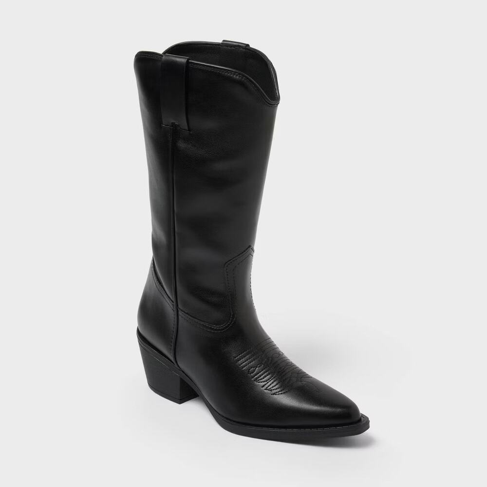 Reed Boots with Memory Foam Insole - Universal Thread - Black - Women's 7
